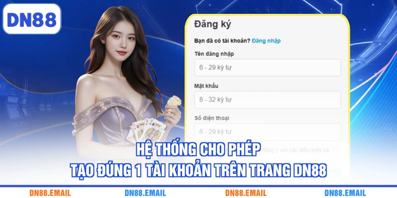 Đăng Ký DN88 - Tạo Tài Khoản Nhanh Cho Người Mới - spinlivo68
